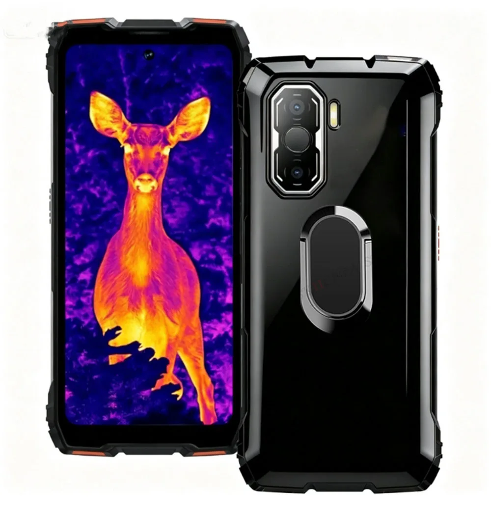Blackview Rock 3 Durable Phone Case with Back Ring Holder and Bracket