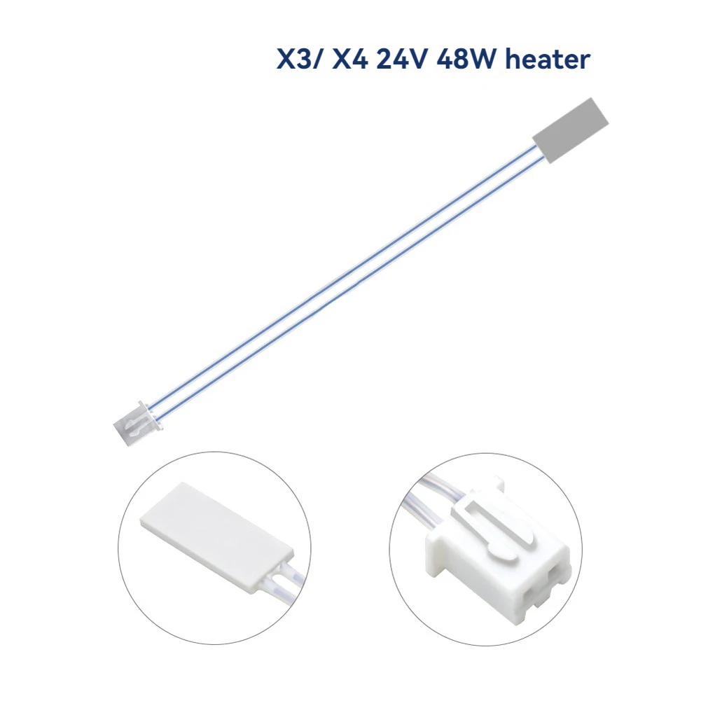 24V 48W Ceramic Cartridge Heater for Sidewinder X3 X4, Thermistor-3D Printer Parts B