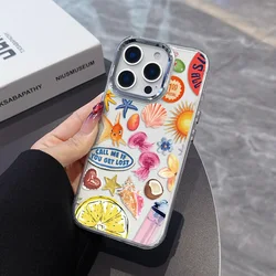 Seaside Scenery Wine Lemon Transparent Phone Case - Soft Silicone TPU Back Cover - Pixel 9A 5G (LYK - 294LY88494A1)