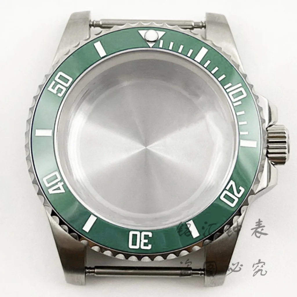 Deep Blue Bezel 40MM Diver Watch Case with Waterproof Sapphire Crystal