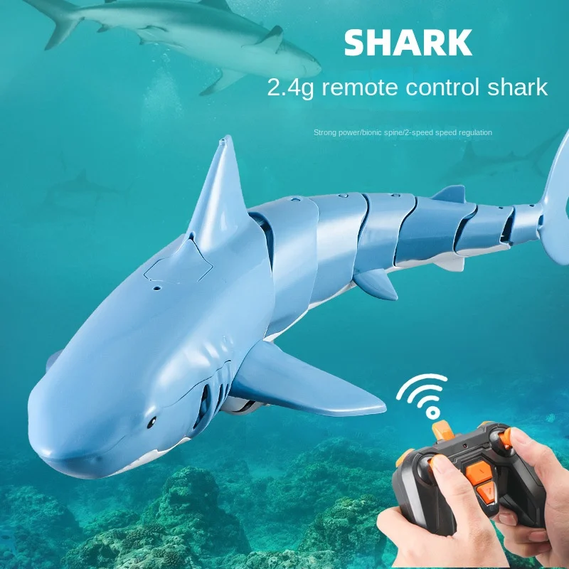remotecontrolsharkchargingtoyBionicElectricRobotFishToy