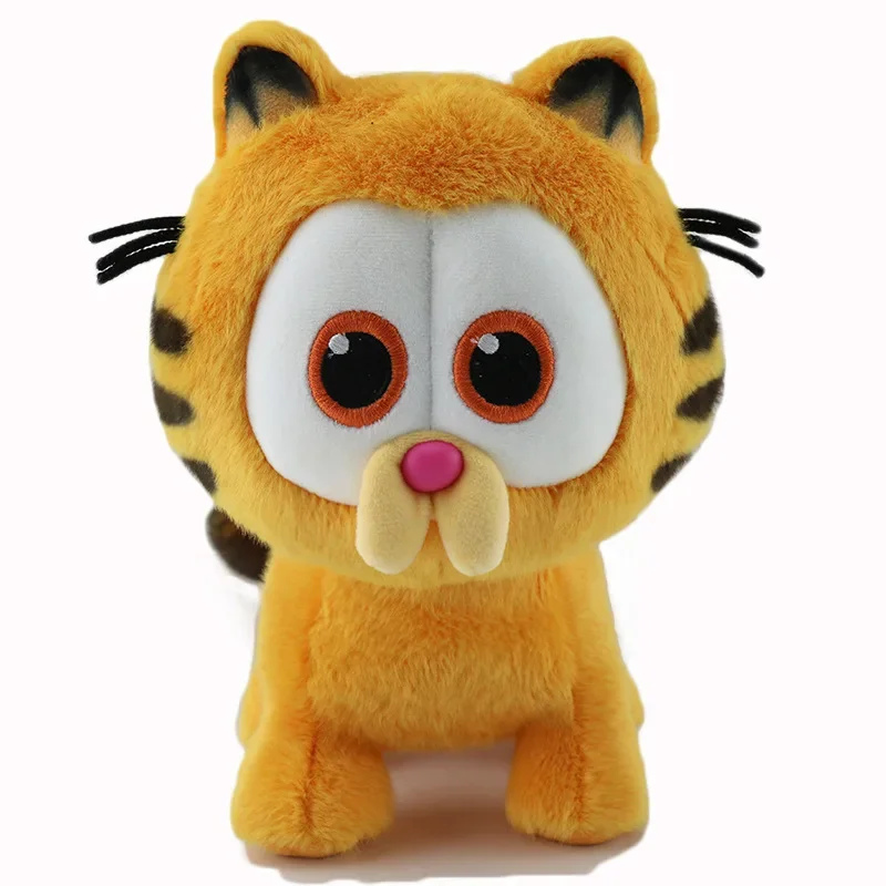 1/5pc Yellow Striped Cat Plush Toys Cute Action Figure Doll Cushion Pillow Kawaii Children's Birthday Gifts Sleeping Accompany T - Image 2