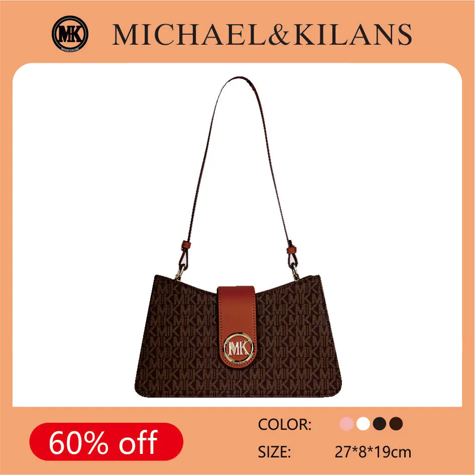 MK Bag MICHAEL&ampKILANS Luxury Designer Handbag For Women Kors New Single Shoulder Retro Messenger Style Small Square |