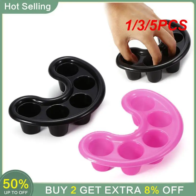 1/3/5Pcs Nail Art Soak Bowl Portatile Versatile Facile Da Usare Strumenti Per Nail Art Rimozione Dello Smalto Portatile Manicure Game-Changer
