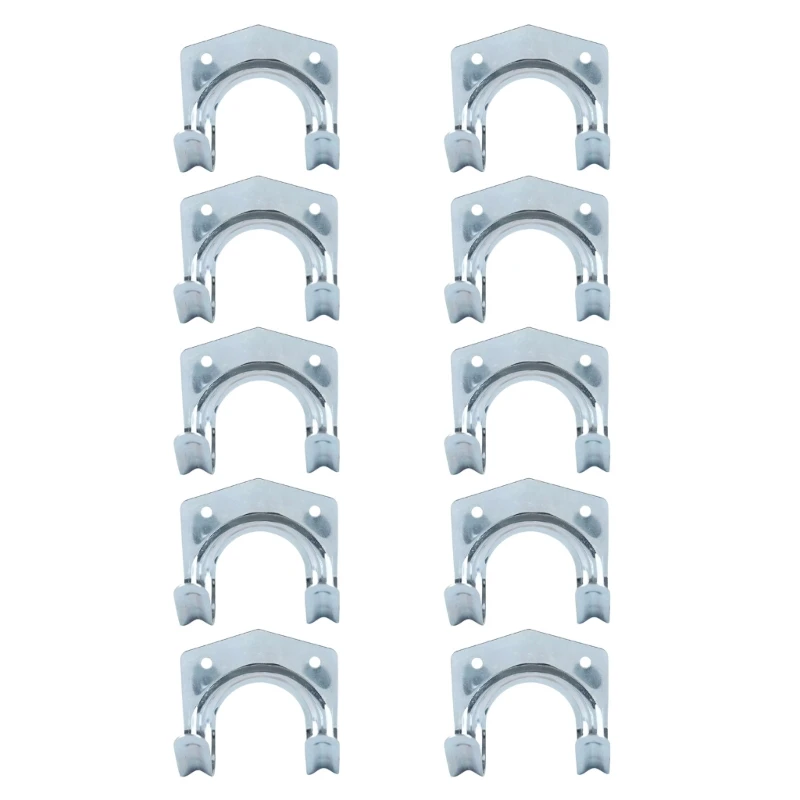 Tool Hanger Hooks for Shed Wall Job Lot Heavy Duty High Load Bearing Wall Mounted Storage Hooks for Warehouse Garages