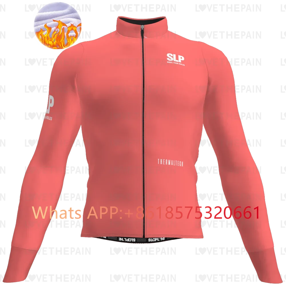 thumbnail image 1 of Slp SLOPLINE Team Ropa térmica de invierno para ciclismo, jersey para hombre, ropa cálida para exteriores, ropa para andar en bicicleta, mangas largas, ciclismo 2024, 1 of 5