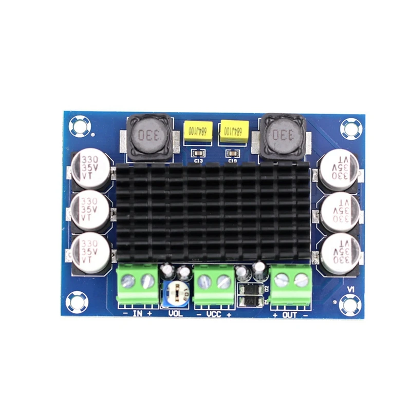 100W TPA3116D2 Digital Audio Power Amplifier Board Class DC 12V-26V Digital Audio Power Amplifier Sound Board AMP tenghong tpa3116d2 digital amplifier audio board dc12 24v power xh m642 automatic boost sound amplifier for speakers 50w 2