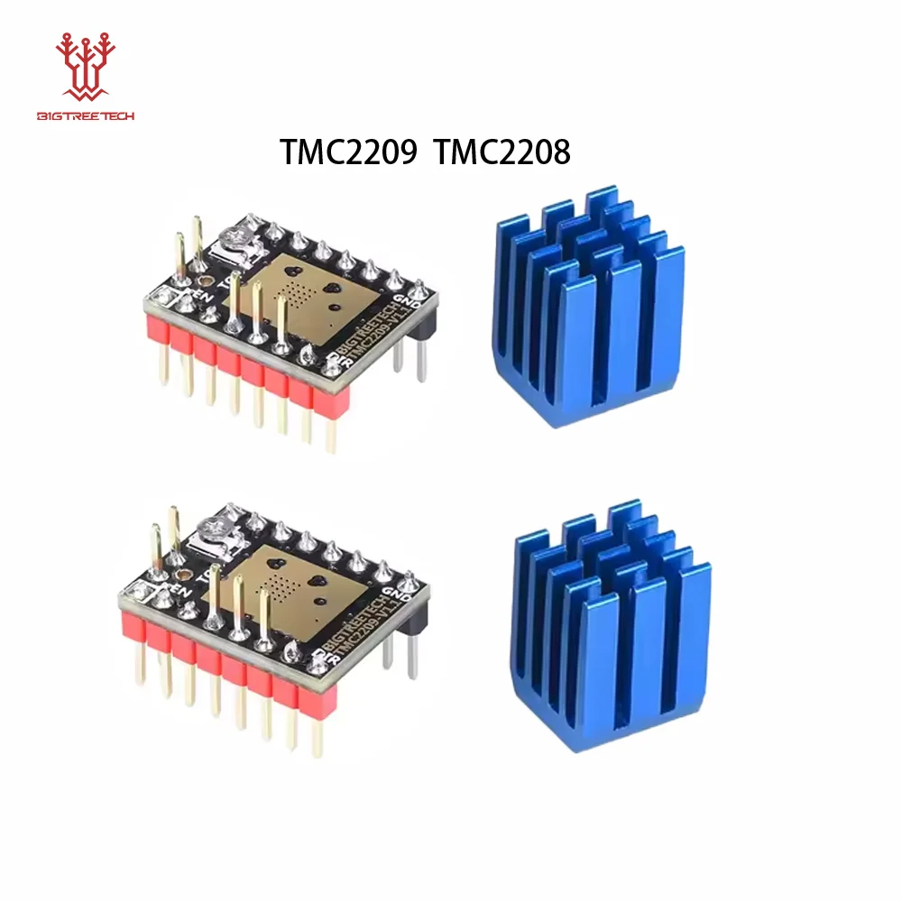 BIGTREETECH TMC2209 V1.3 Stepper Motor Driver TMC2208 3D Printer Parts For BTT Octopus SKR V1.4 SKR Mini E3 Ender3 V2 Voron 2.4