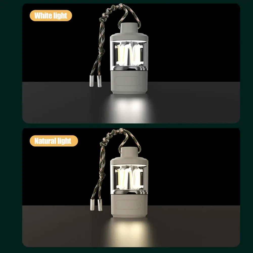 

Outdoor Camping Light Rechargeable Led Camping Lantern with Adjustable Brightness Portable Outdoor Tent Light for Fishing Hiking