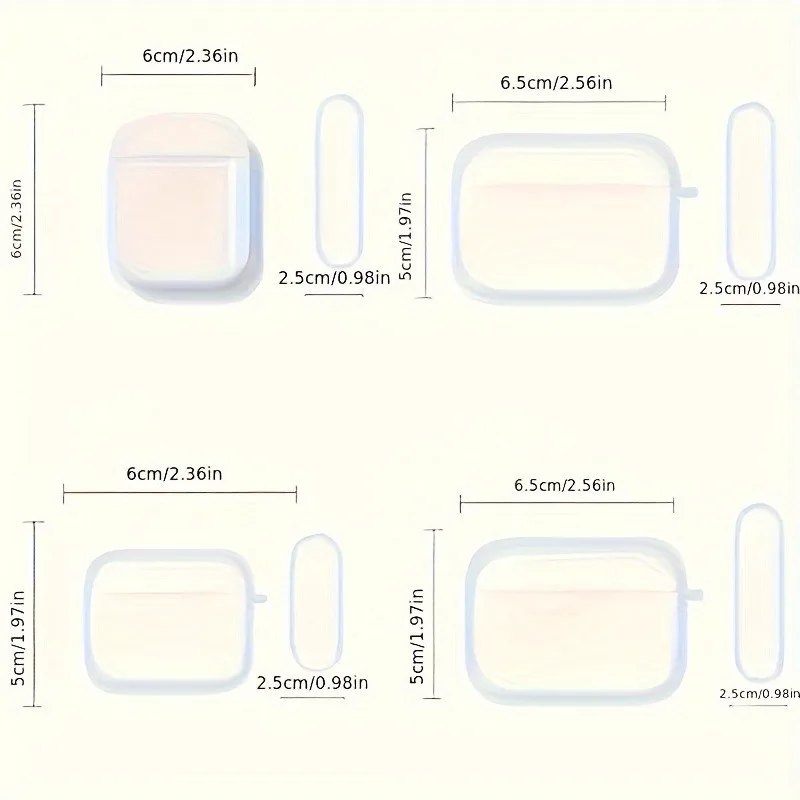 Black and White Cat AirPods Case TPU Silicone Earbuds Cover