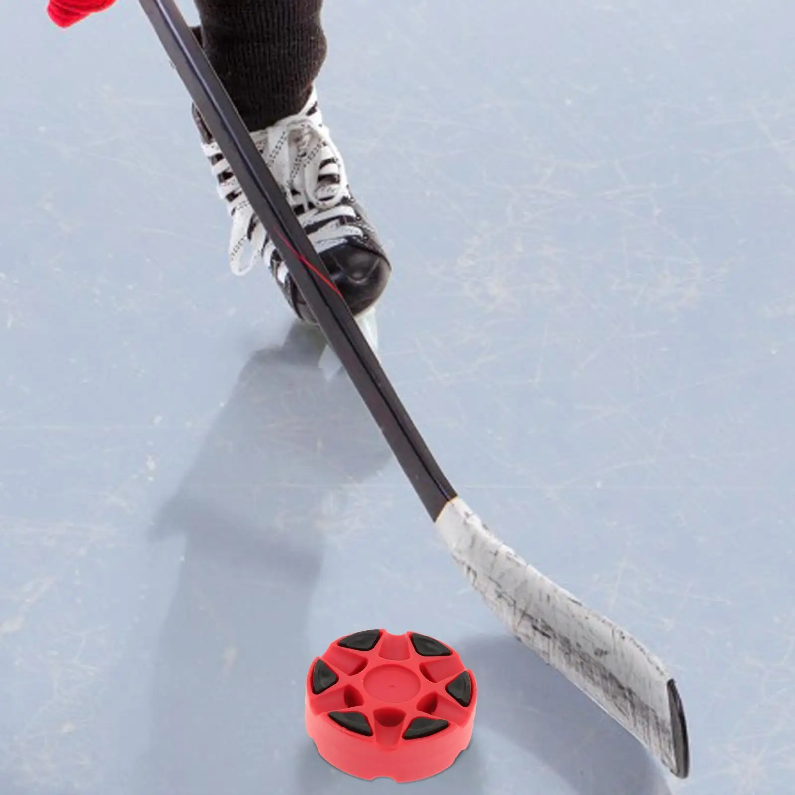 Inline Roller Hockey Puck Equipment Durable Multifunctional Street Hockey Puck for Indoor Outdoor Practicing 76mmx25mm