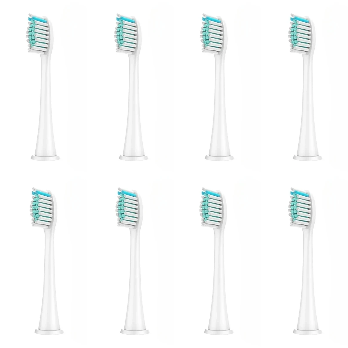 Premium Replacement Brush Heads - Set of 8 for Electric Toothbrushes