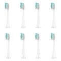 8Pcs White