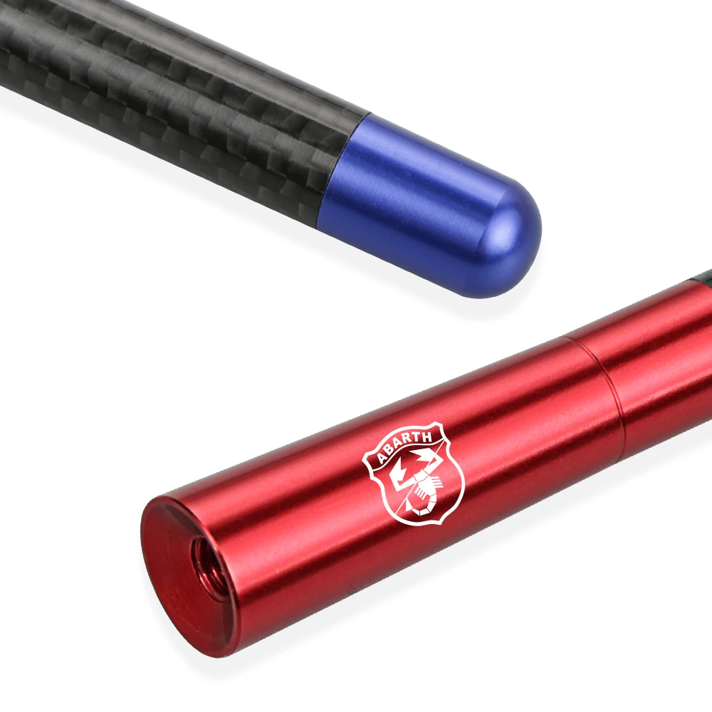 Compact 12cm Carbon Fiber Radio Car Antenna - Enhanced Aerial Car Accessory