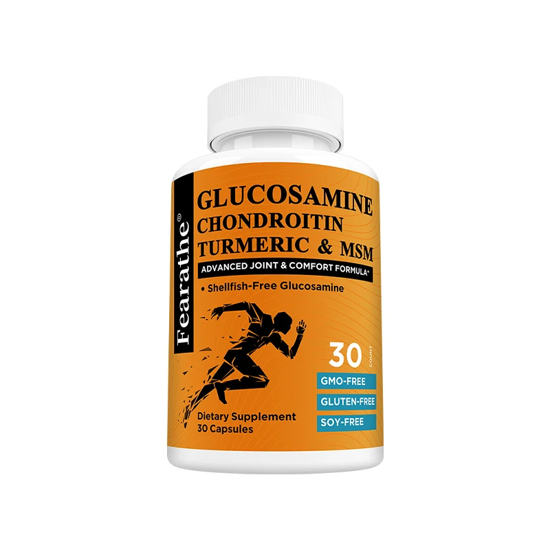 Glucosamine Chondroitin Turmeric & MSM Advanced Joint & Cartilage Formula, Supports Healthy Joints, Mobility & Cartilage