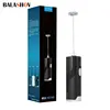 Mini Electric Milk Foamer Blender Wireless Coffee Whisk Mixer Skimer Handheld Egg Beater Cappuccino Frother Mixer for Kitchen