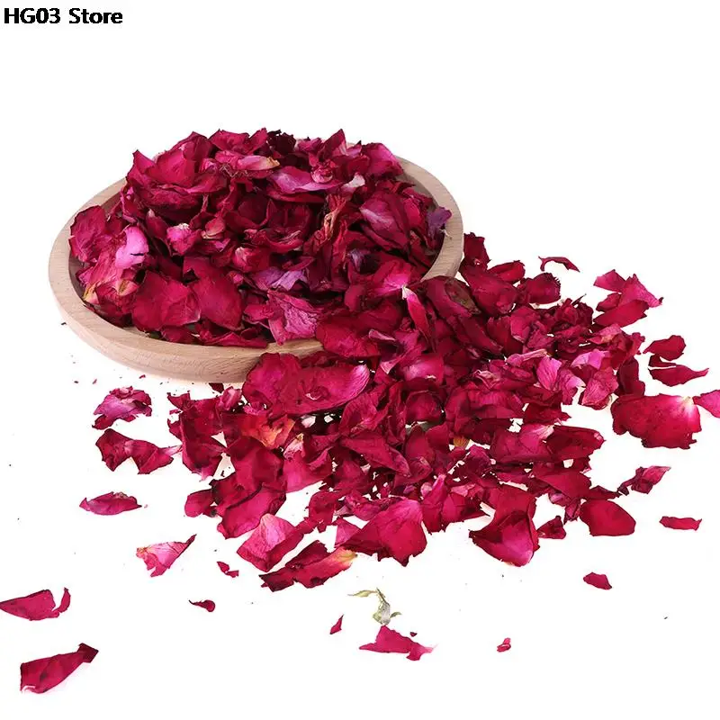 Natural Flower Bath Spa Rose Flower Shower Dry Petal Bathing Body