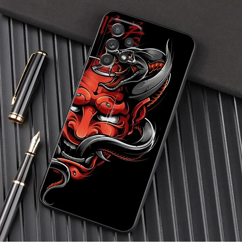 Japanese Samurai Ninja Phone Case - Soft Cover Design