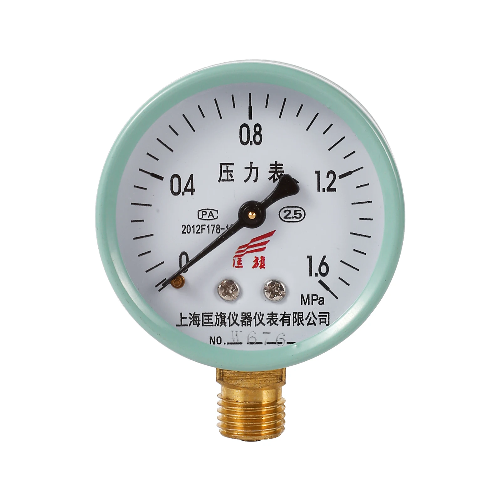 

0~1.6Mpa Water Pressure Gauge M14x1.5 Thread Air Compressor Pneumatic Gauge Garden Irrigation Sprinkler Gun Fitting