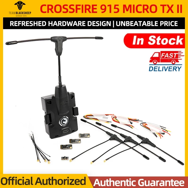 

IN STOCK TBS CROSSFIRE MICRO TX V2 STARTER SET 915MHz Long Range Transmitter CRSF Nano RX For FPV Racing Drone