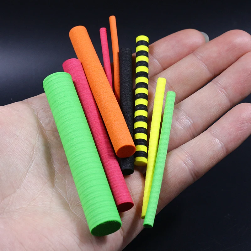 Fly Tying Buoyant Foam Cylinders for Insect Body Extensions - 7cm Long
