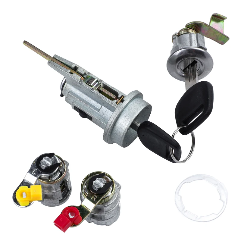 69005-35150 6900535150 Door Lock Barrel Cylinder 2 Keys Toyota Hilux 1988-1997