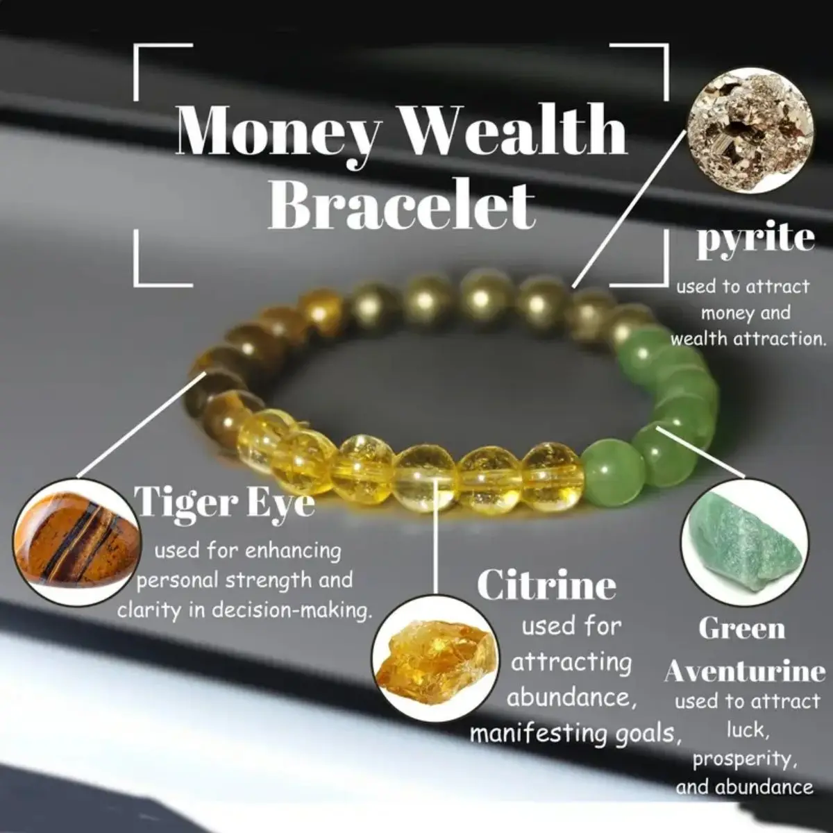 Money Wealth Bracelet For Loved One 1pc
