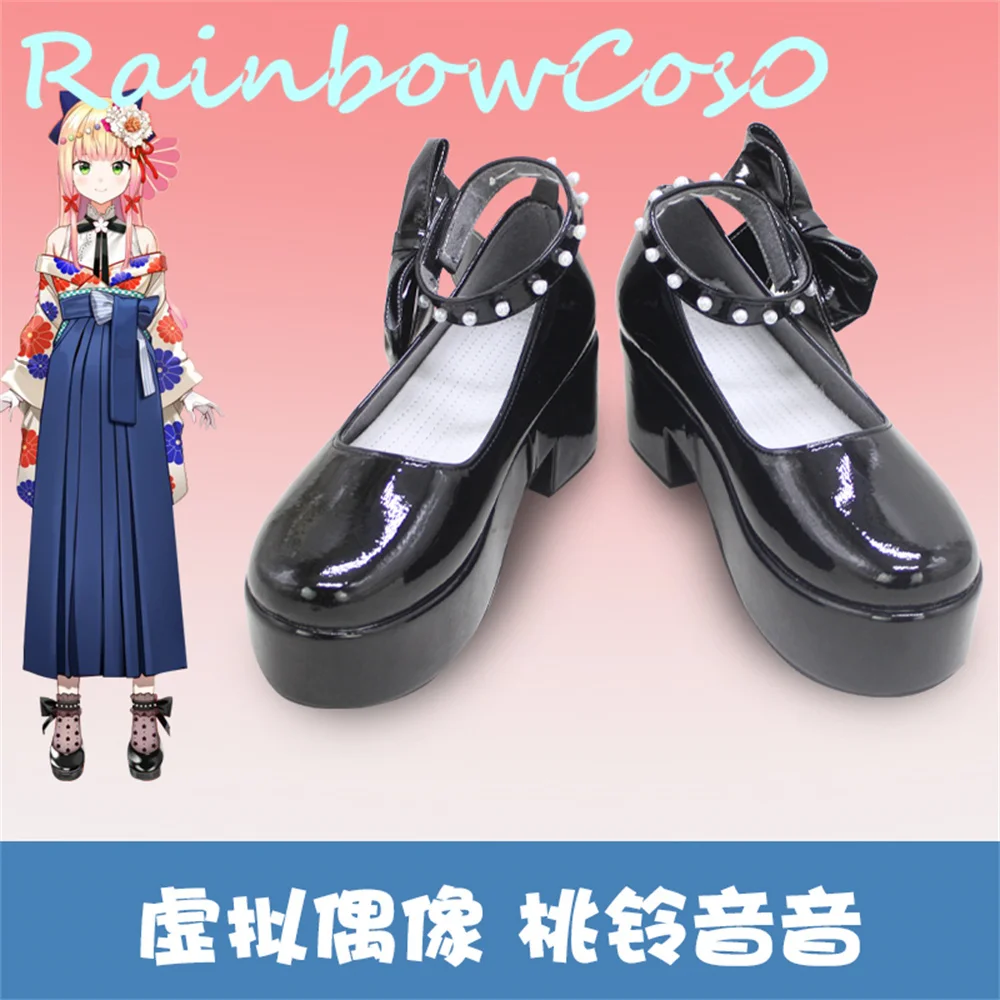 

Virtual YouTuber VTuber hololive NIJISANJI Momosuzu Nene Cosplay Shoes Boots Game Anime Halloween Chritmas RainbowCos0W2395