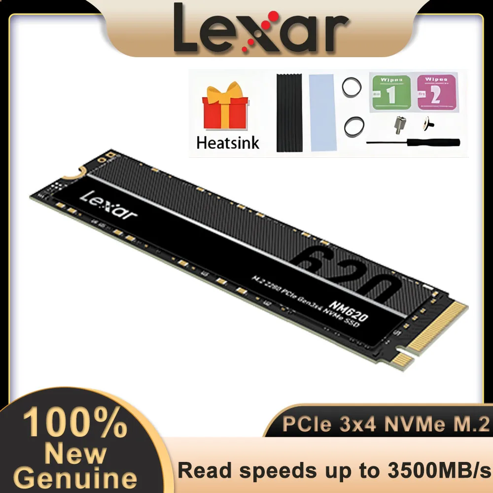 Lexar NM620 NVME SSD 256GB 512GB 1TB Hard Disk Internal Solid