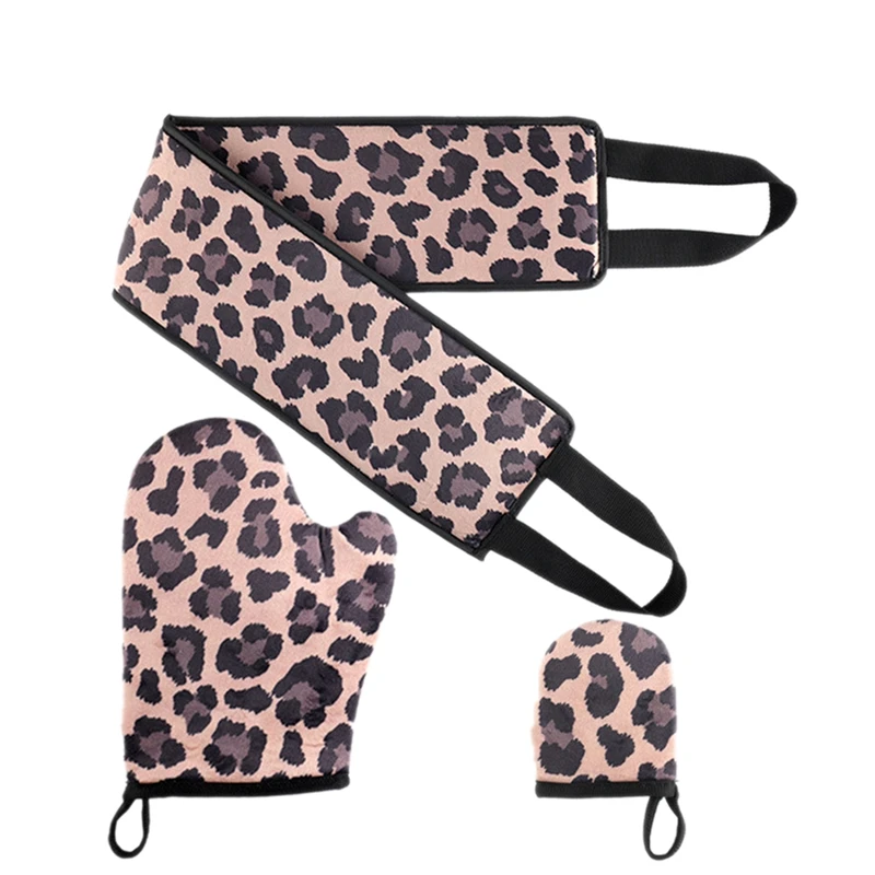 Self Tanning Glove Applicator Kit 3 in 1 Exfoliating Gloves, Glove