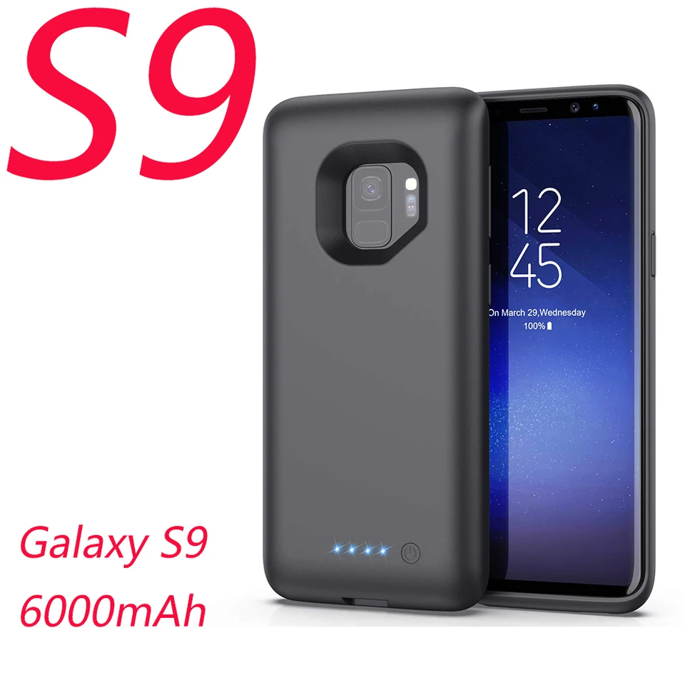 Samsung Galaxy S9 Plus Battery S9 Charging Case Portable Charger