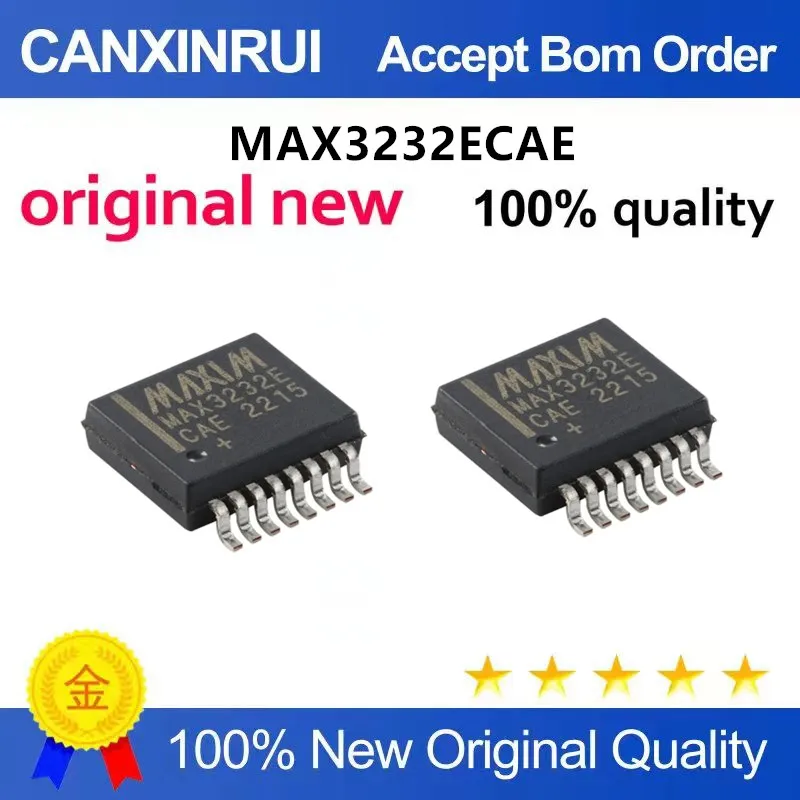 Original New 100% quality     MAX3232ECAE MAX3232    RS-232   SSOP16    Integrated circuit IC chip