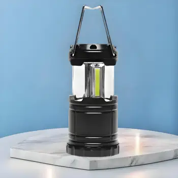 Collapsible LED Camping Lantern – Super Bright Battery-Powered Light for Camping, Hiking & Emergencies 1