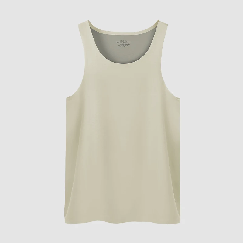 Men's seamless vest breathable slim youth sports foundation hurdle I loose summer thin halter undershirt men underwear cotton vest men undershirt short sleeve undershirt sports sleeveless vest cotton sleeveless t shirt