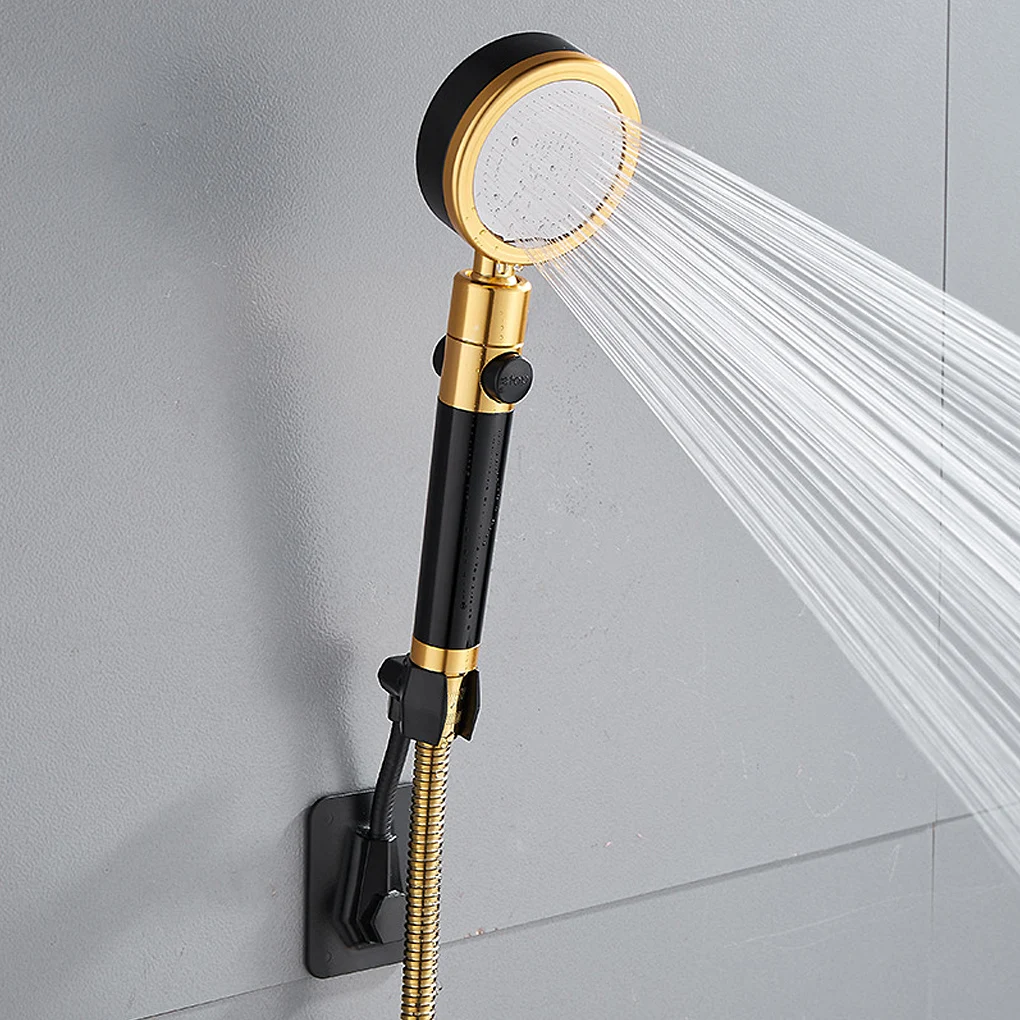 Showerhead Adjustable High Pressure Booster Shower Head 360 Degree