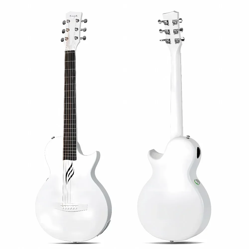 Enya NOVA GO SP1 Electric Guitar 35 Inch Smart Carbon Fiber Acoustic with Pickup Case Strap Cable Travel