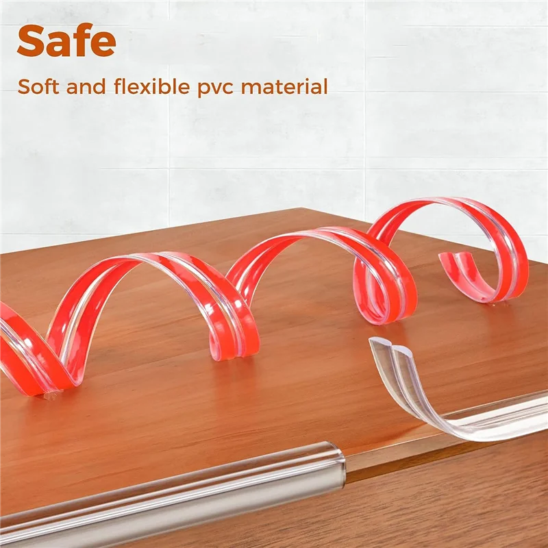 1Set Protectors For Corners And Edges Drink 6 Metres And 4 Corner Protectors Protects Corners Edges PVC A