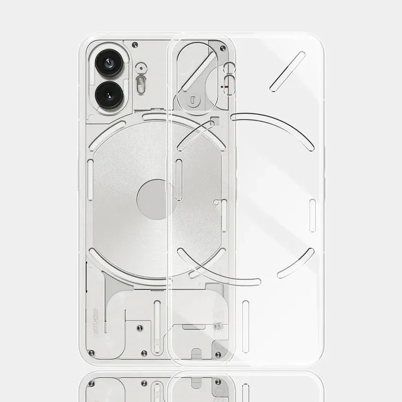 Clear Silicone Shockproof Phone Case - Soft TPU Bumper Cover