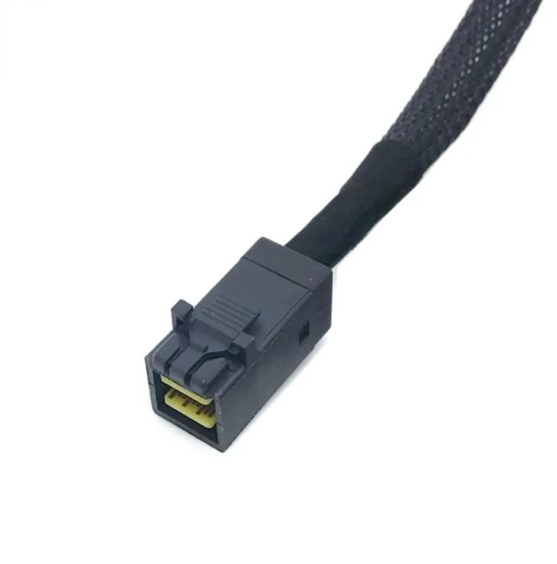 SATA Cable SFF-8643 To 4 SFF-8482 Internal Mini SAS HD To 4 SFF-8482 Connector with 15pin Power Port Hard Drive Splitter — view 4
