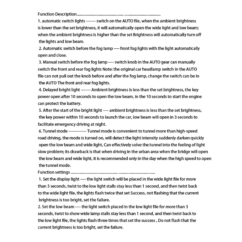 

Автомобильная фара для датчика переключателя головного света, подходящего для Golf 5 6 MK5 MK6