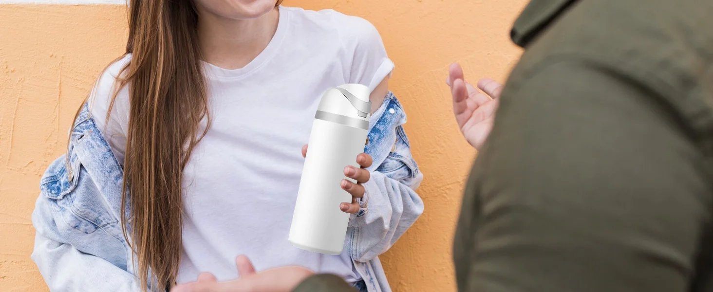 Universeller Flaschendeckel-Ersatz, auslaufsichere Flip-Top-Abdeckung, kompatibel mit 16oz 24oz 32oz 40oz Tassen für Outdoor-Fitnessstudio-Wandern – Detail 4