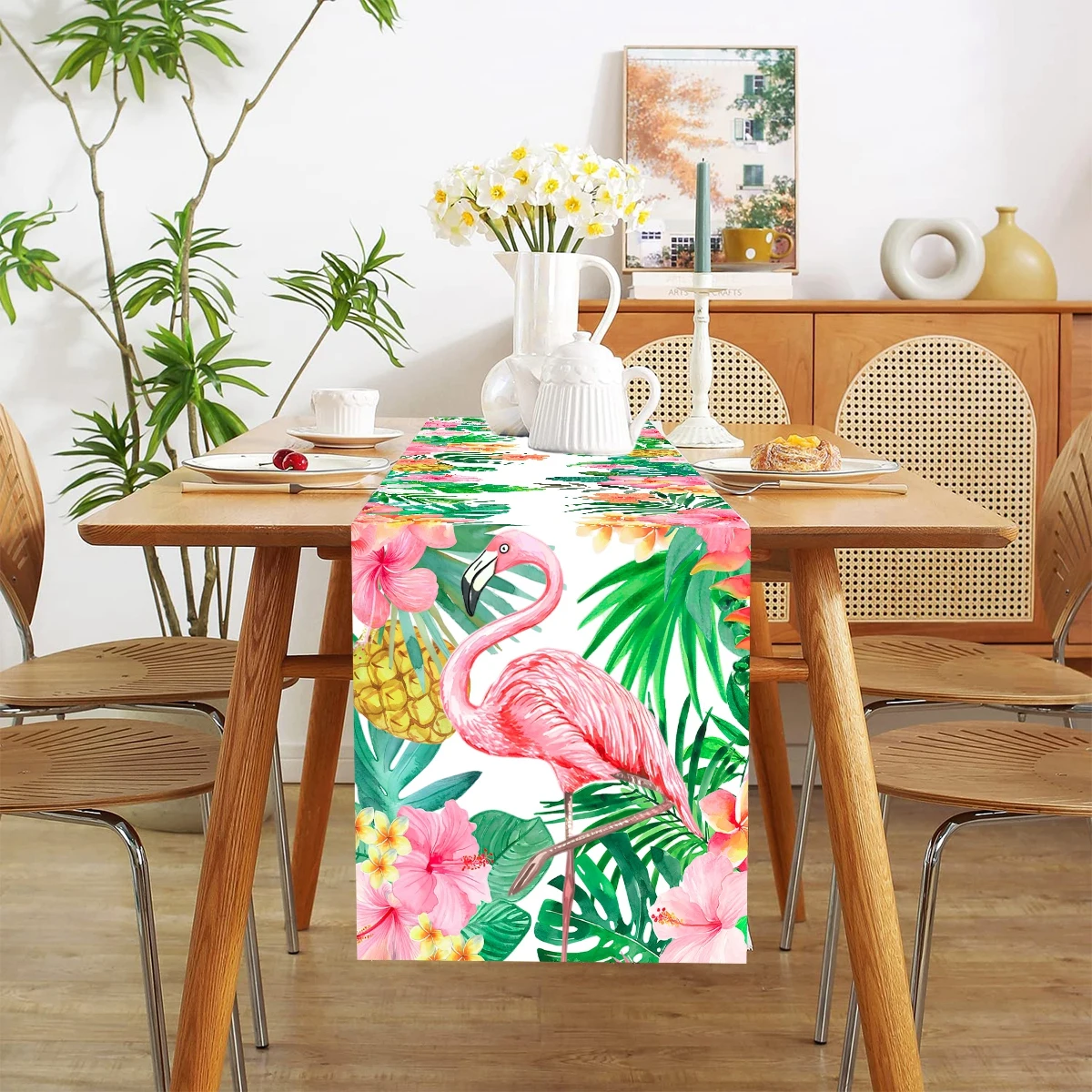 Hawaiian Garland Table Runner 3