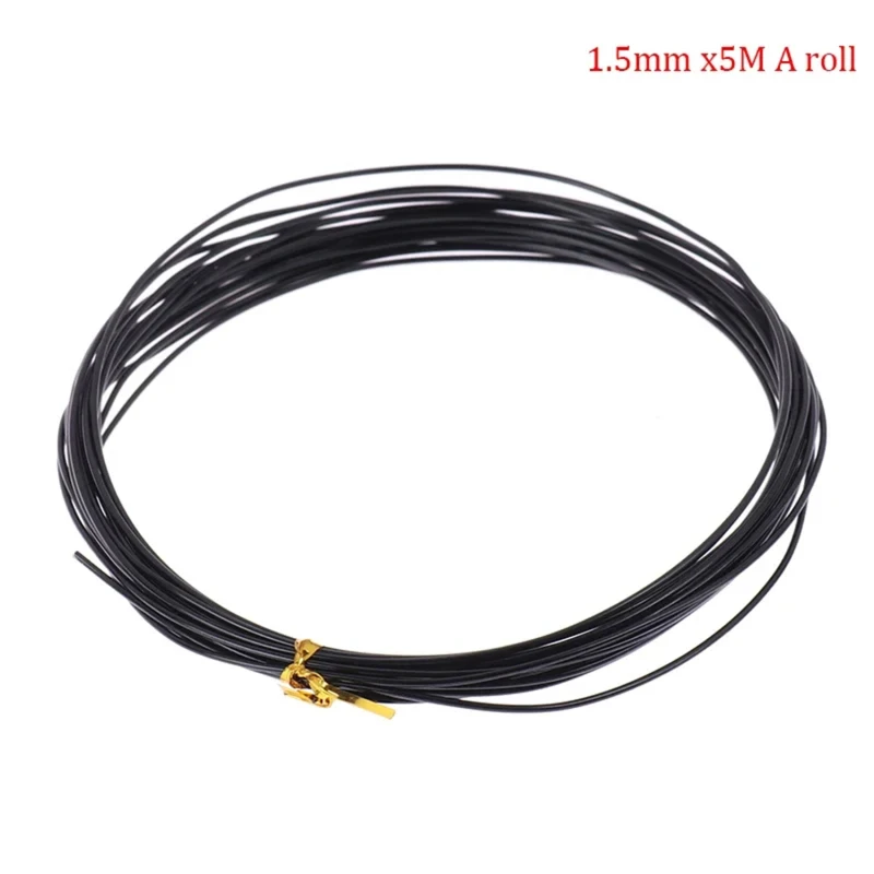 Description Picture 3 of item5m Bonsai Wire Plant Support Anodized Aluminum Bonsai Training Wire For Plant Shapes Garden Accessories 5 Sizes 1/1.5/2/2.5/3 Mm