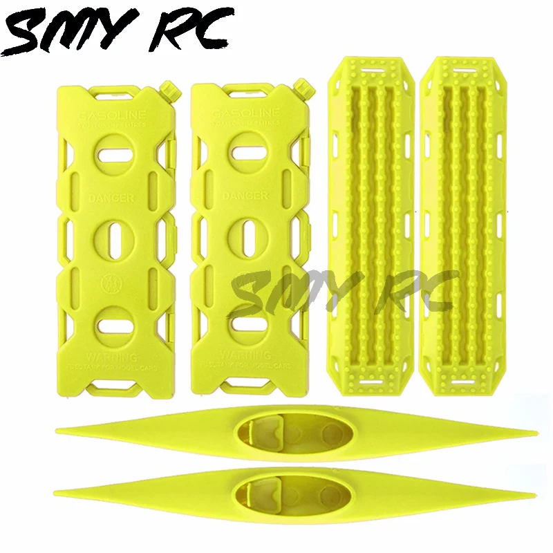 

Спасательная доска запасной топливный бак каяк модель украшение для 1/10 RC Гусеничный автомобиль Traxxas TRX4 TRX6 G63 D90 D110 Axial SCX10
