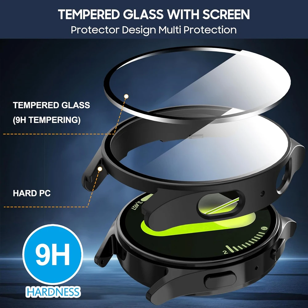 Premium Protective Case with HD Tempered Glass