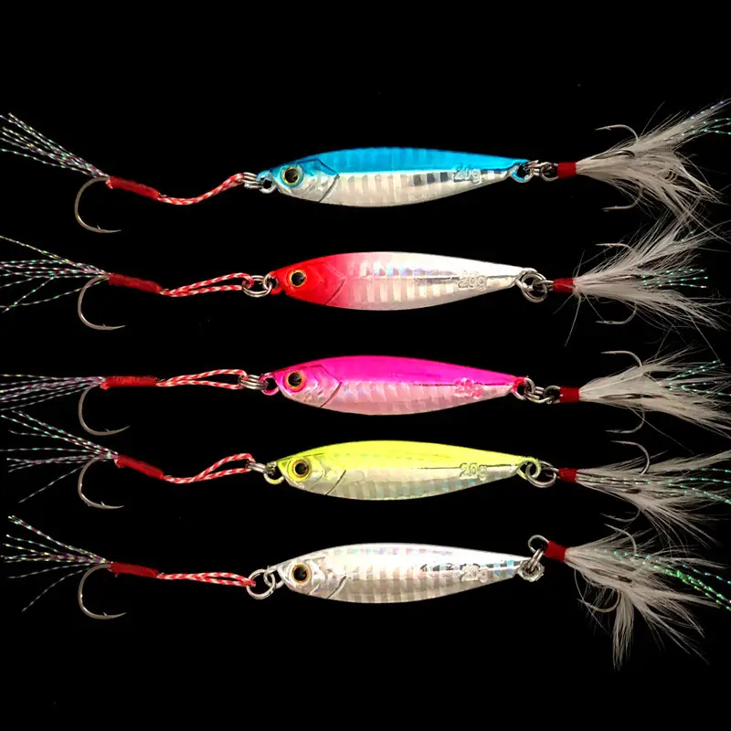 Shore Cast Fishing Lure Slow Shaking Jigbait 7g/10g/15g/20g/25g/30g/40g/60g Jig Artificial Metal Lure Bait 1 Piece Sale - Image 12