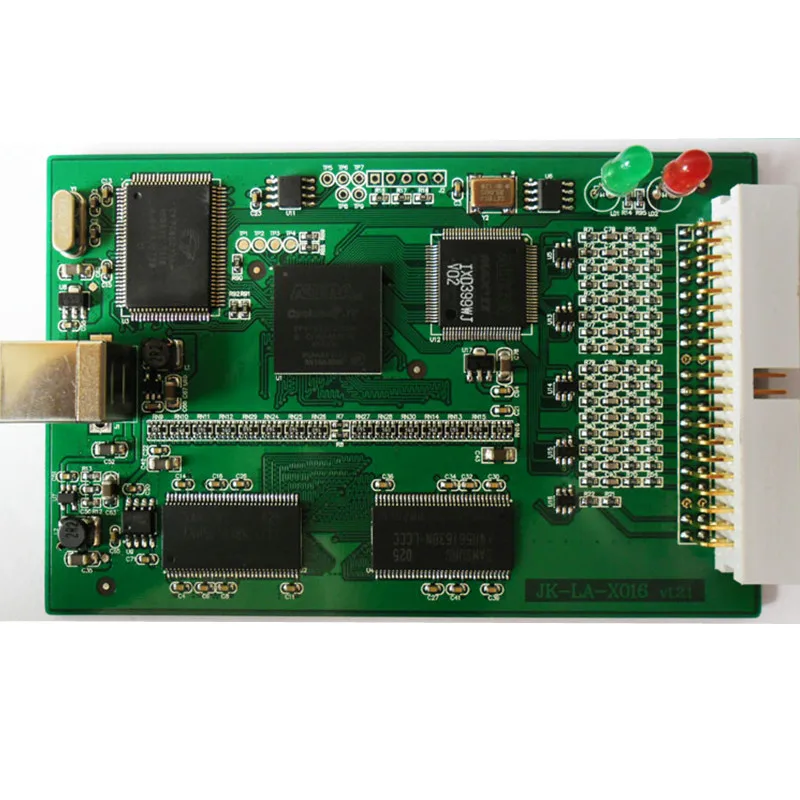 New Kingst LA1010 LA2016 16CH USB Logic Analyzer MCU ARM FPGA Debug Tool English software 4
