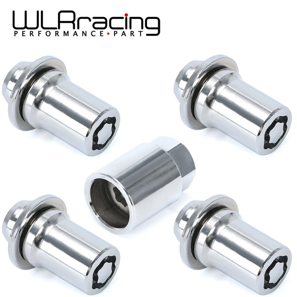 4Nuts1KeyAntitheft44MMLengthWheelLockLugNutsSetM12x15For