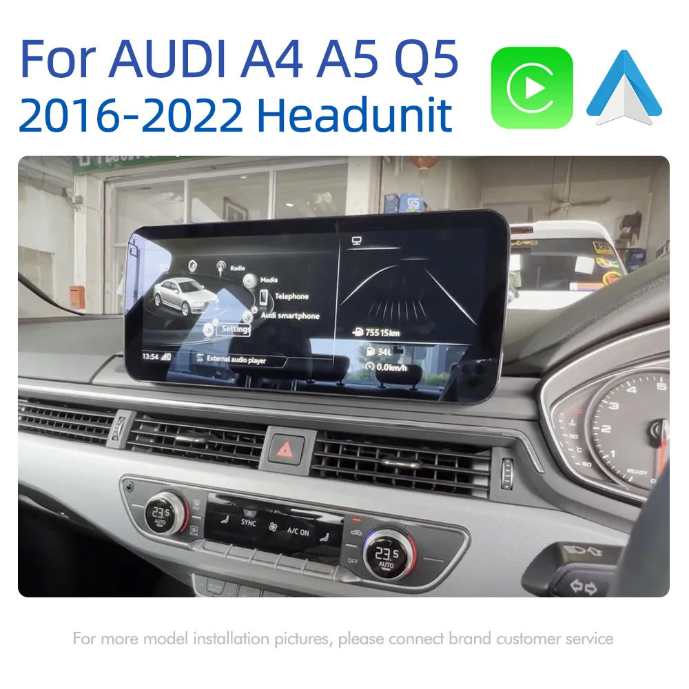 GPS ׺̼ Ƽ̵ ׷ ÷̾, ȵ̵ 13, ƿ A4 A5 Q5 B9 2016-2022,   ī÷,  8 + 128GB RAM
