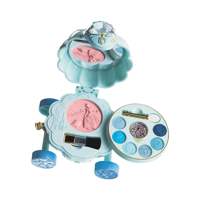 Disney Kids princess Baby Girl Elsa Princess Makeup Toy Fashion Toys Set